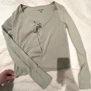 NEW Brandy Melville tie sweater